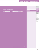 ORIENTAL MOTOR EZS CATALOG AZ SERIES: ELECTRIC LINEAR SLIDES